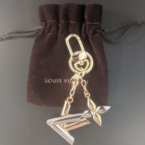 Authentic Louis Vuitton Twist Keychain bag charm